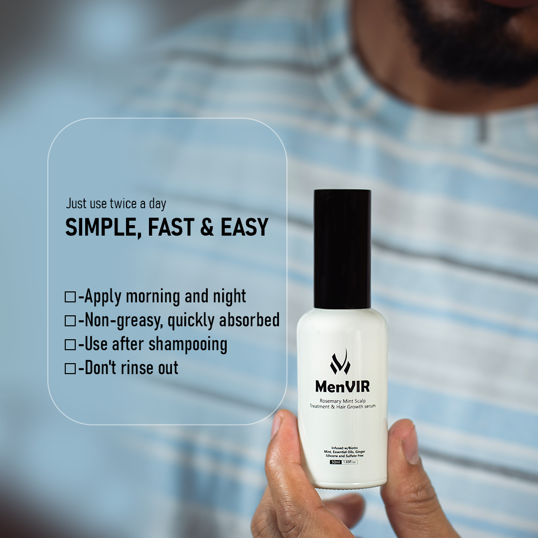 MenVir Rosemary Hair Serum