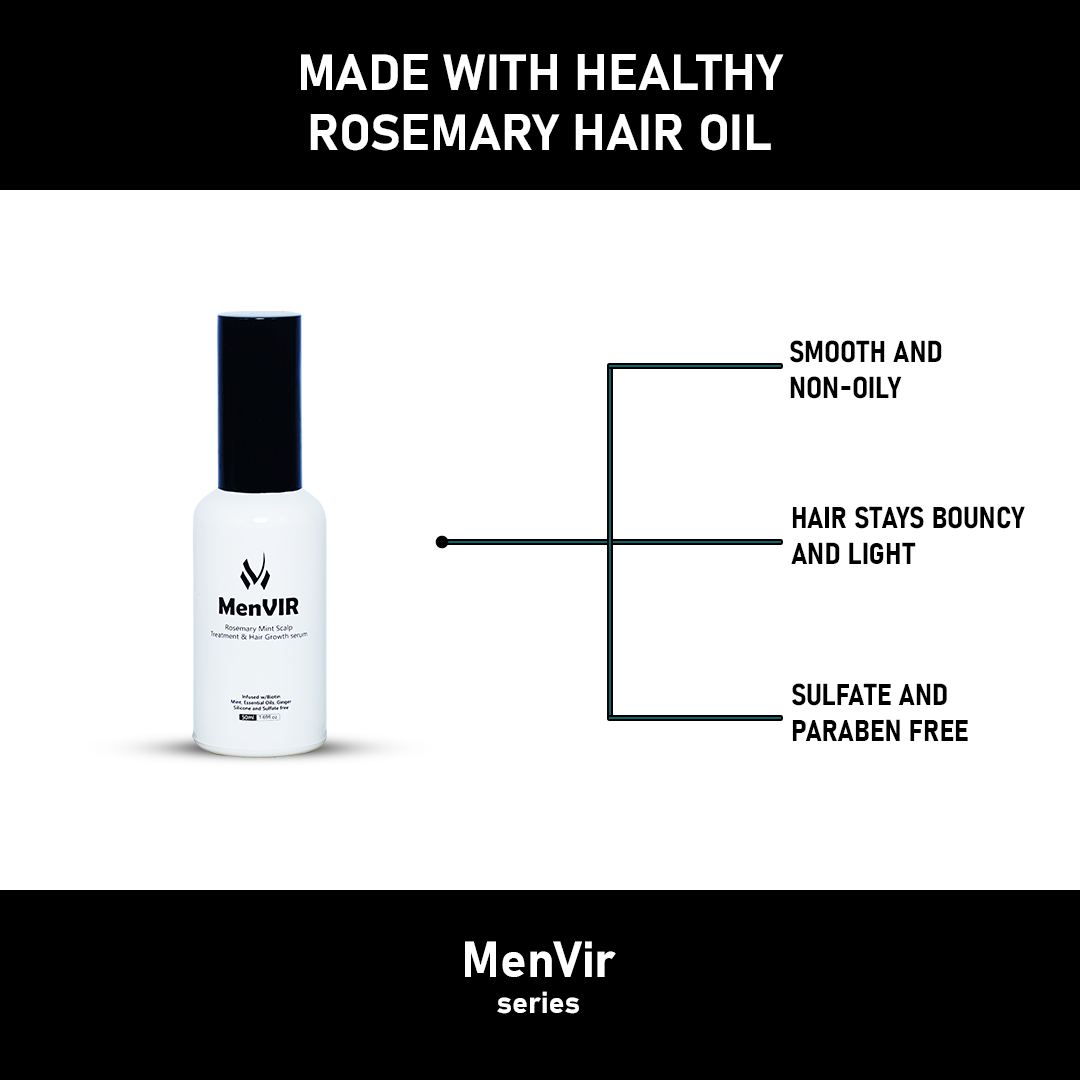 MenVir Rosemary Hair Serum