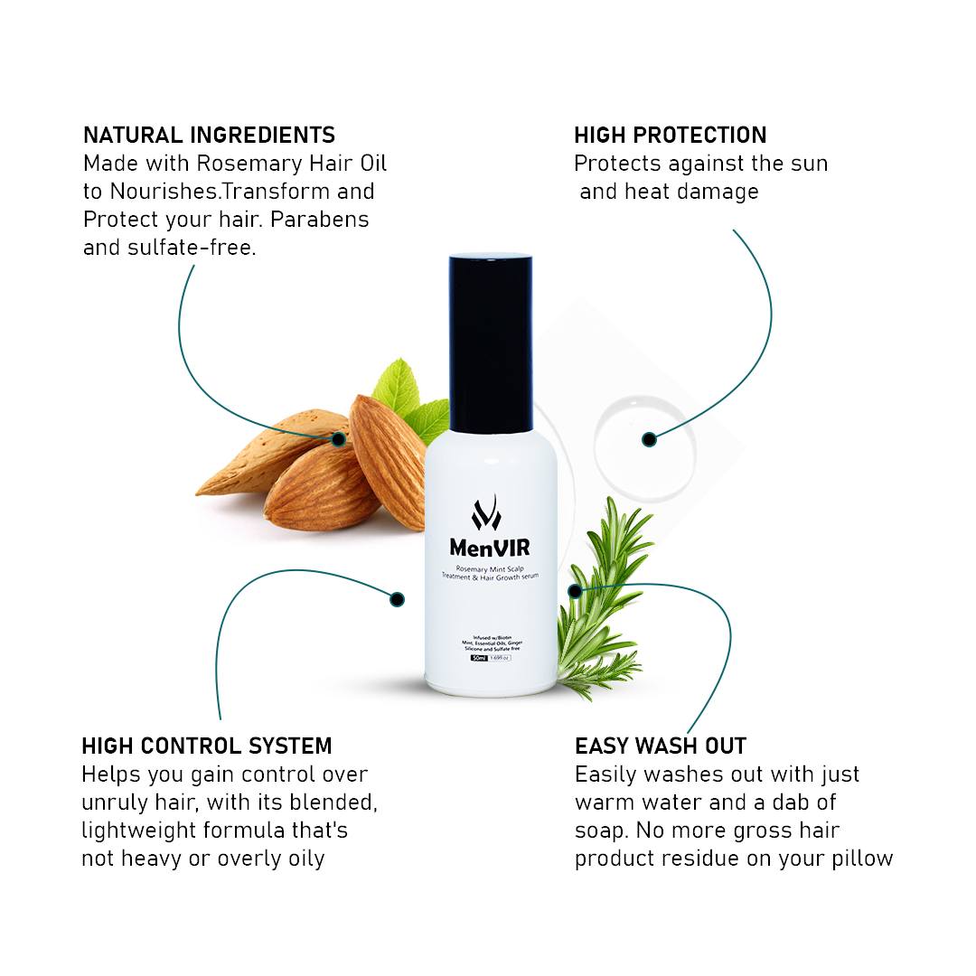 Menvir Rosemary Hair Serum