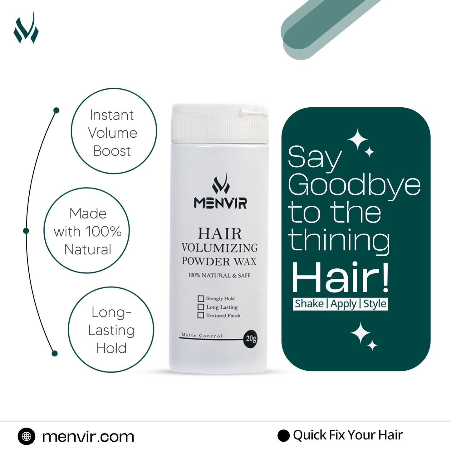 Menvir Hair Combo