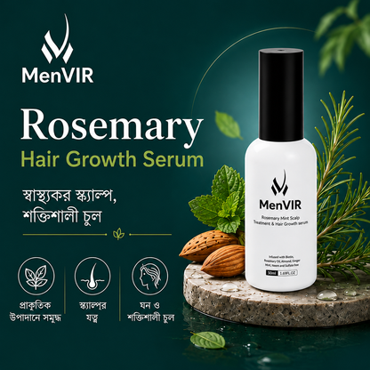 Menvir rosemary hair serum